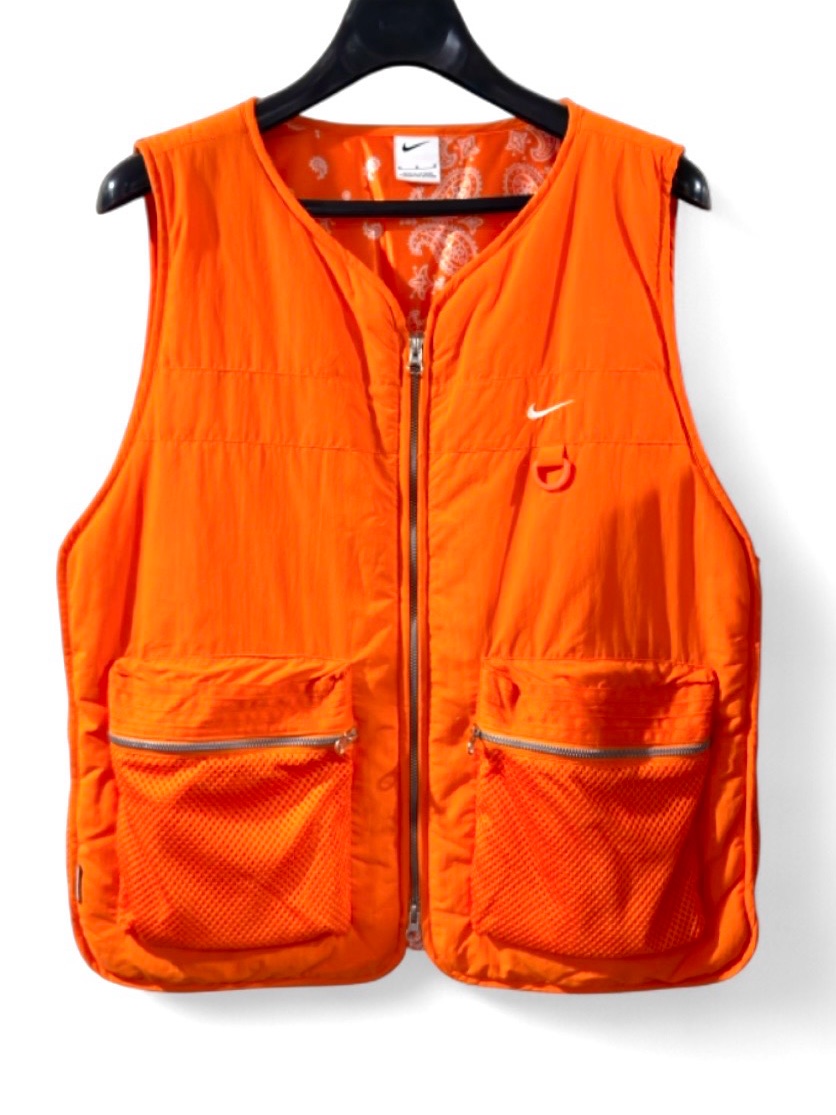 Nike Premium Full-Zip Paisley Utility Sports Vest Size Men’s Medium